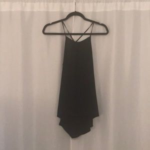 Banana Republic racer back dressy tank